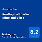 Rooftop Loft Mitte And Bikes Lägenhet