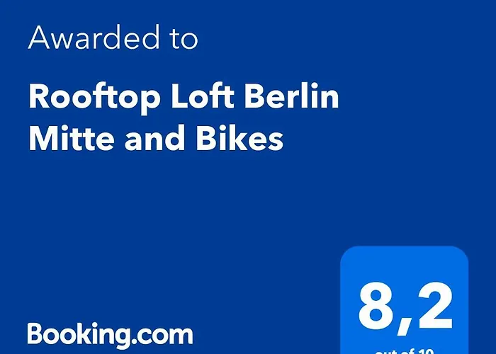 Rooftop Loft Mitte And Bikes Apartament