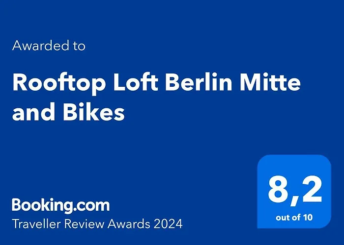 Daire Rooftop Loft Mitte And Bikes *