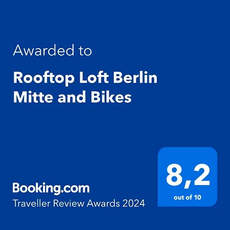Rooftop Loft Mitte And Bikes דירה